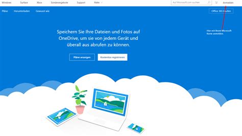 onedrive login deutsch